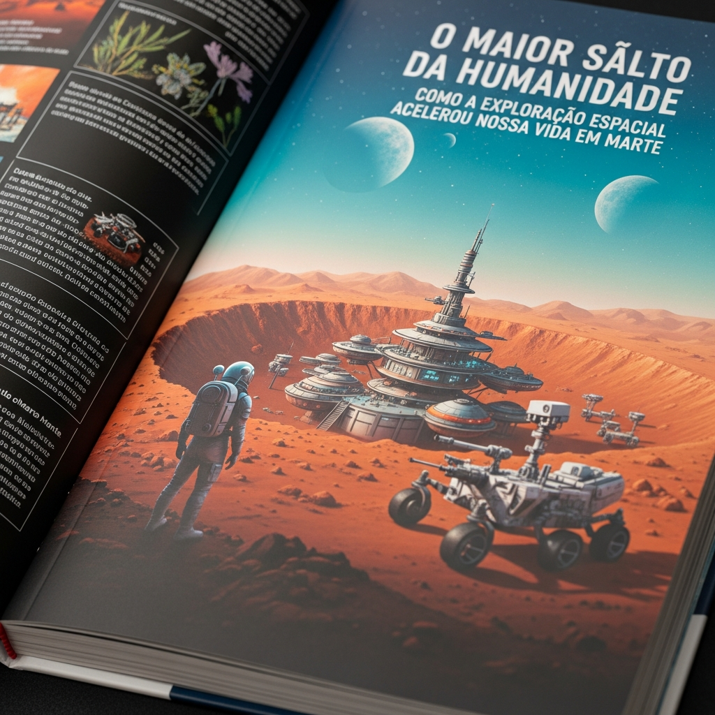 A Gênese da Conquista Espacial: Da Corrida Lunar à Visão Marciana