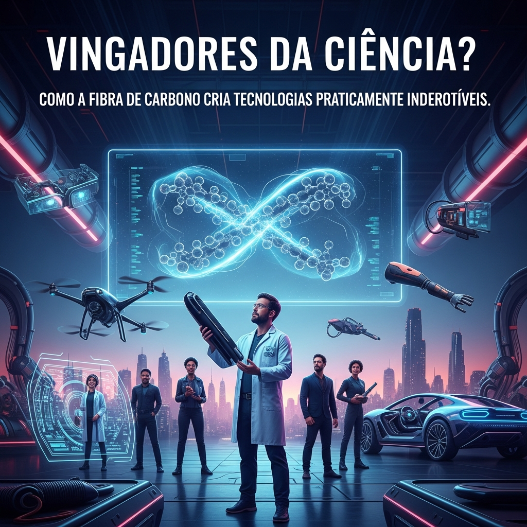 Fibra de Carbono em Ação: Aplicações Que Desafiam Limites