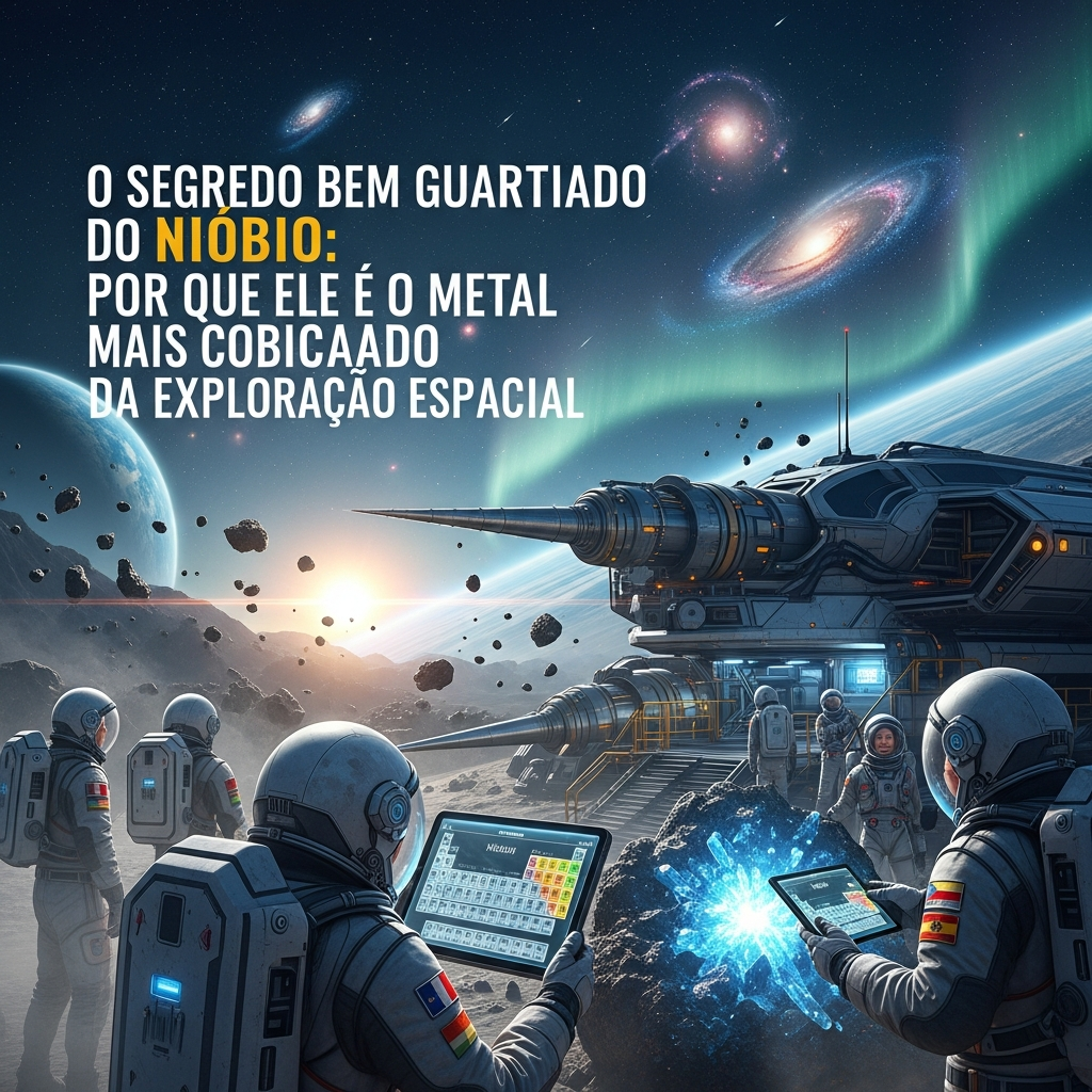Nióbio e a Revolução dos Supercondutores Espaciais: Abrindo Novas Fronteiras
