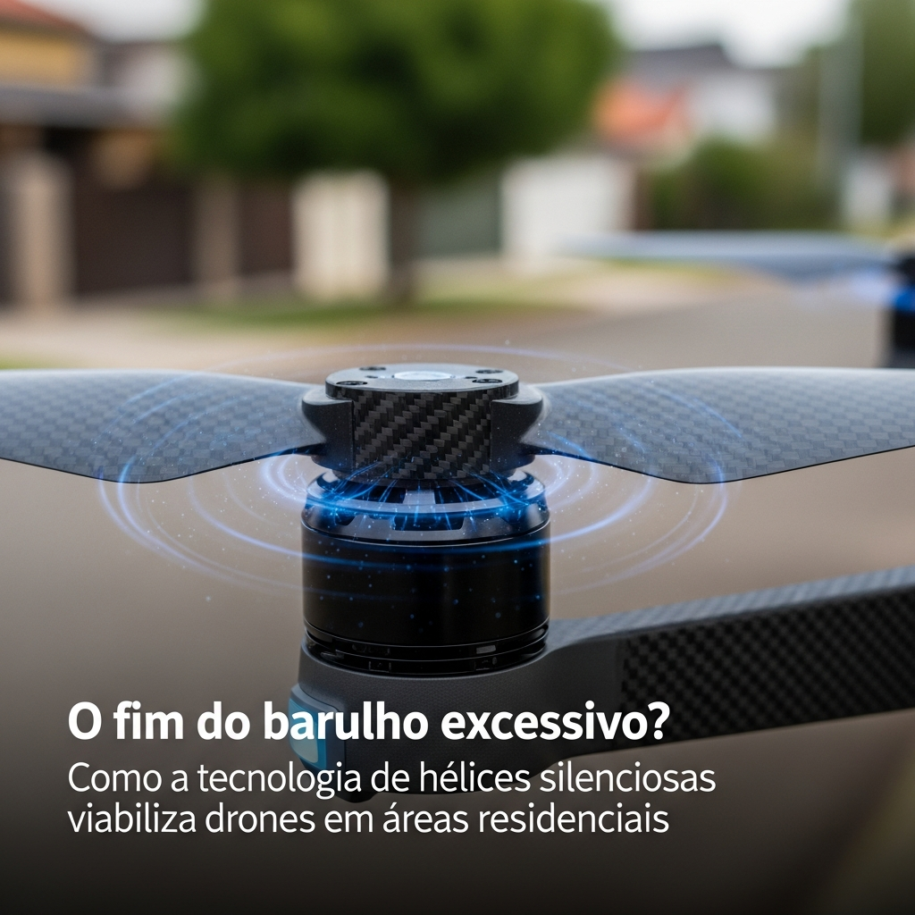 Por que os drones são tão barulhentos? A ciência da acústica aérea