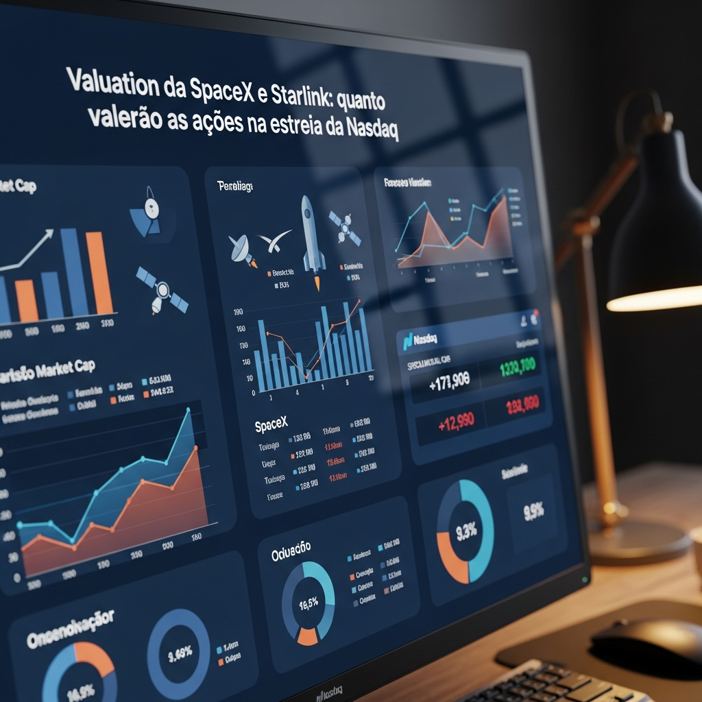 O Valuation Atual da SpaceX: De US$ 180 Bilhões ao Trilhão