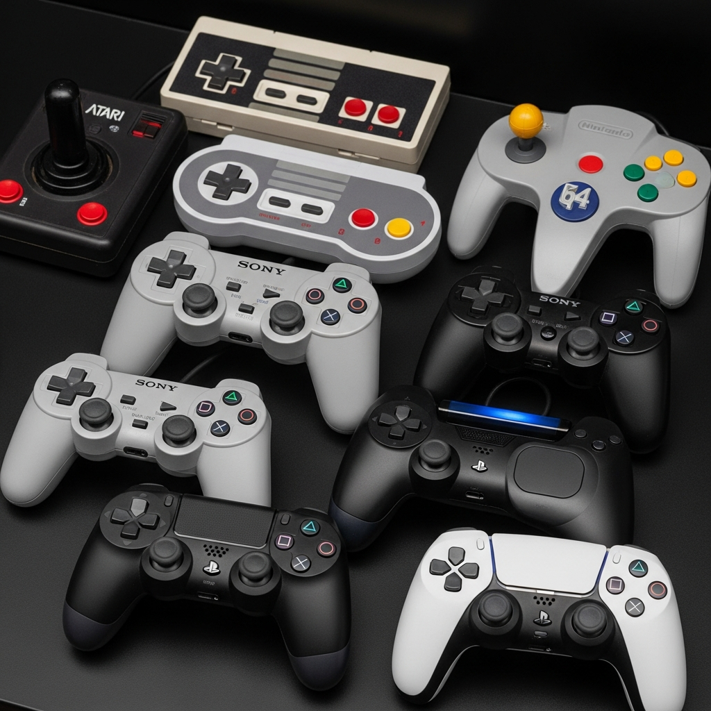 Os Primórdios e a Revolução dos Botões (Atari e Nintendo)