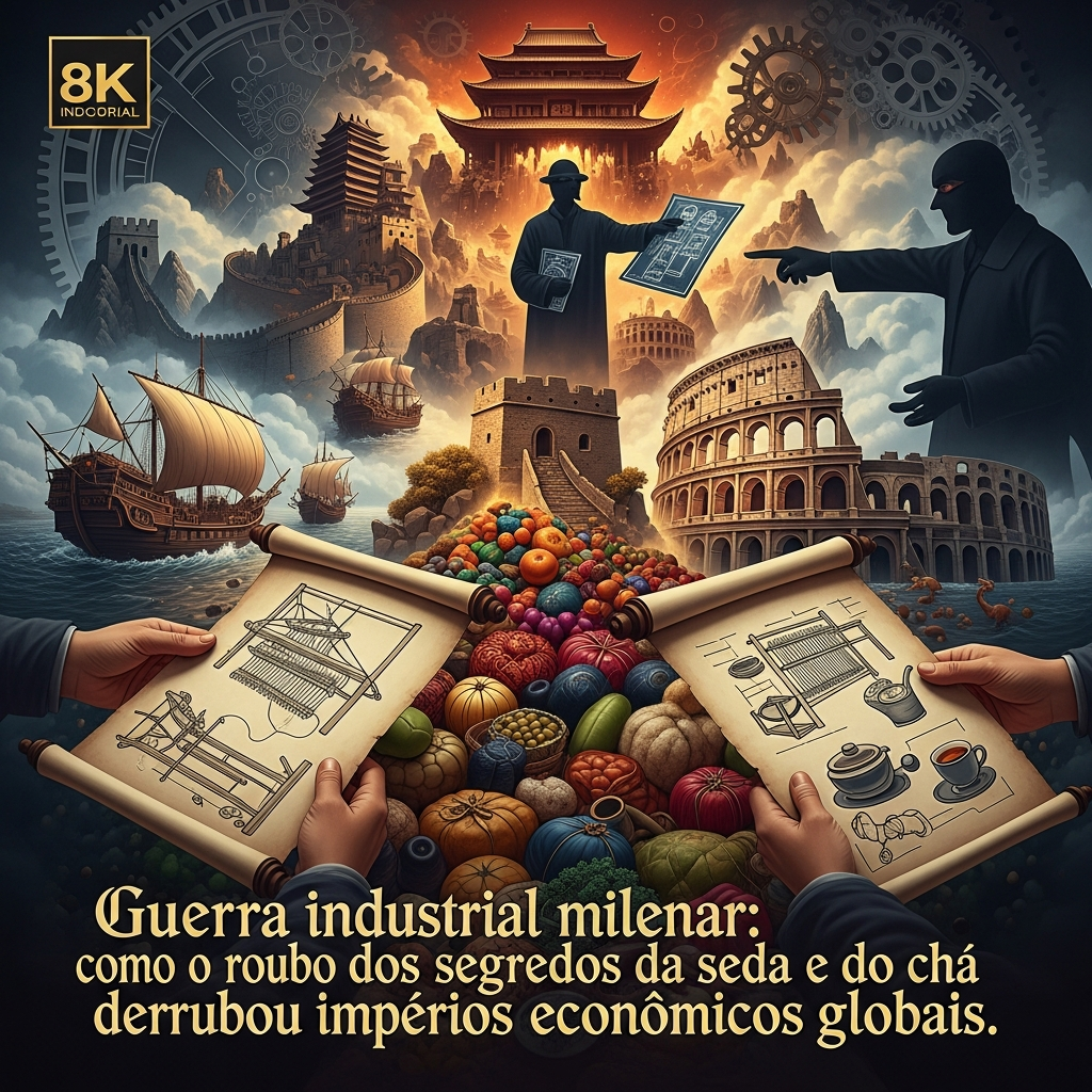 O Segredo da Seda: O Primeiro Grande Monopólio Tecnológico