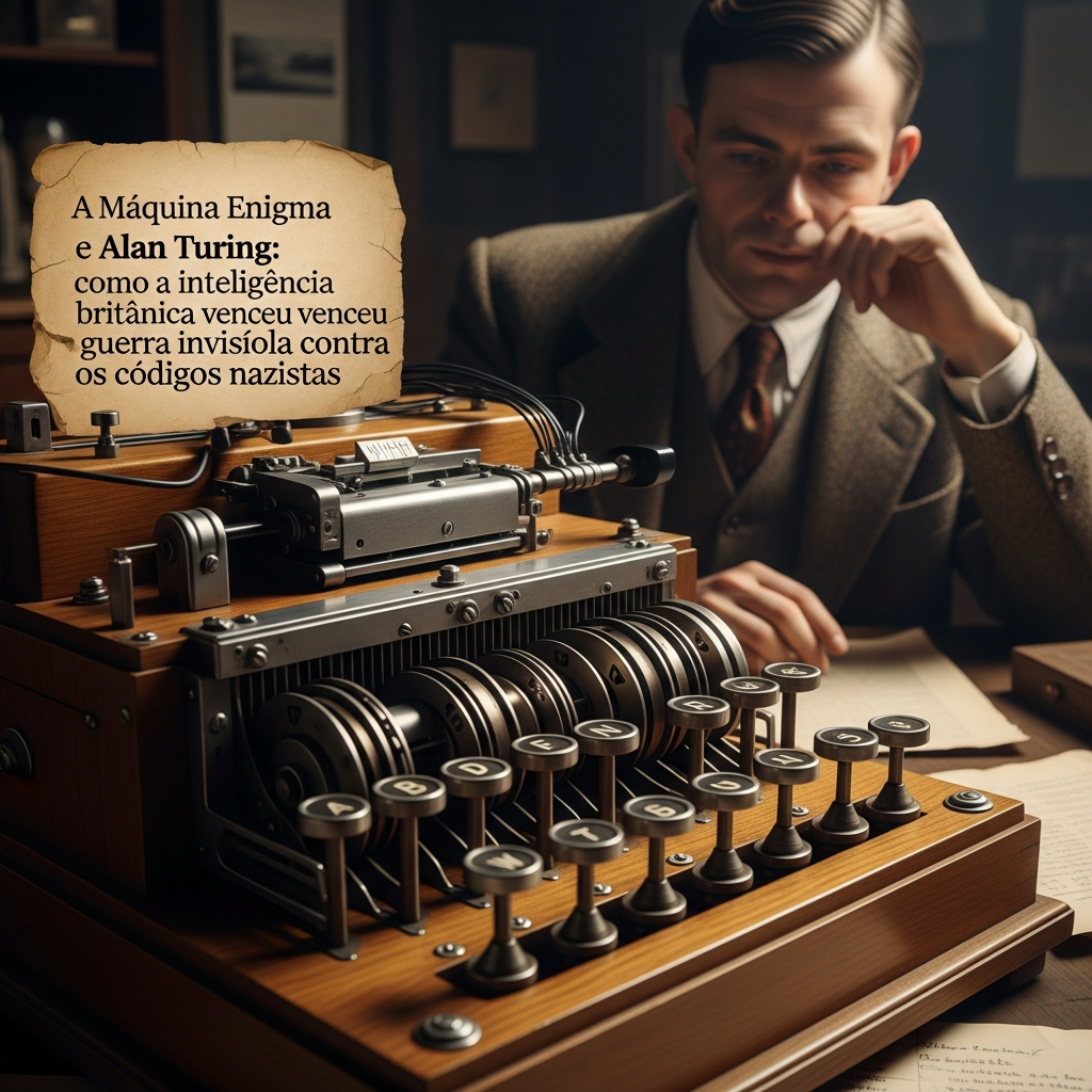 A Engenharia do Caos: O que era a Máquina Enigma?